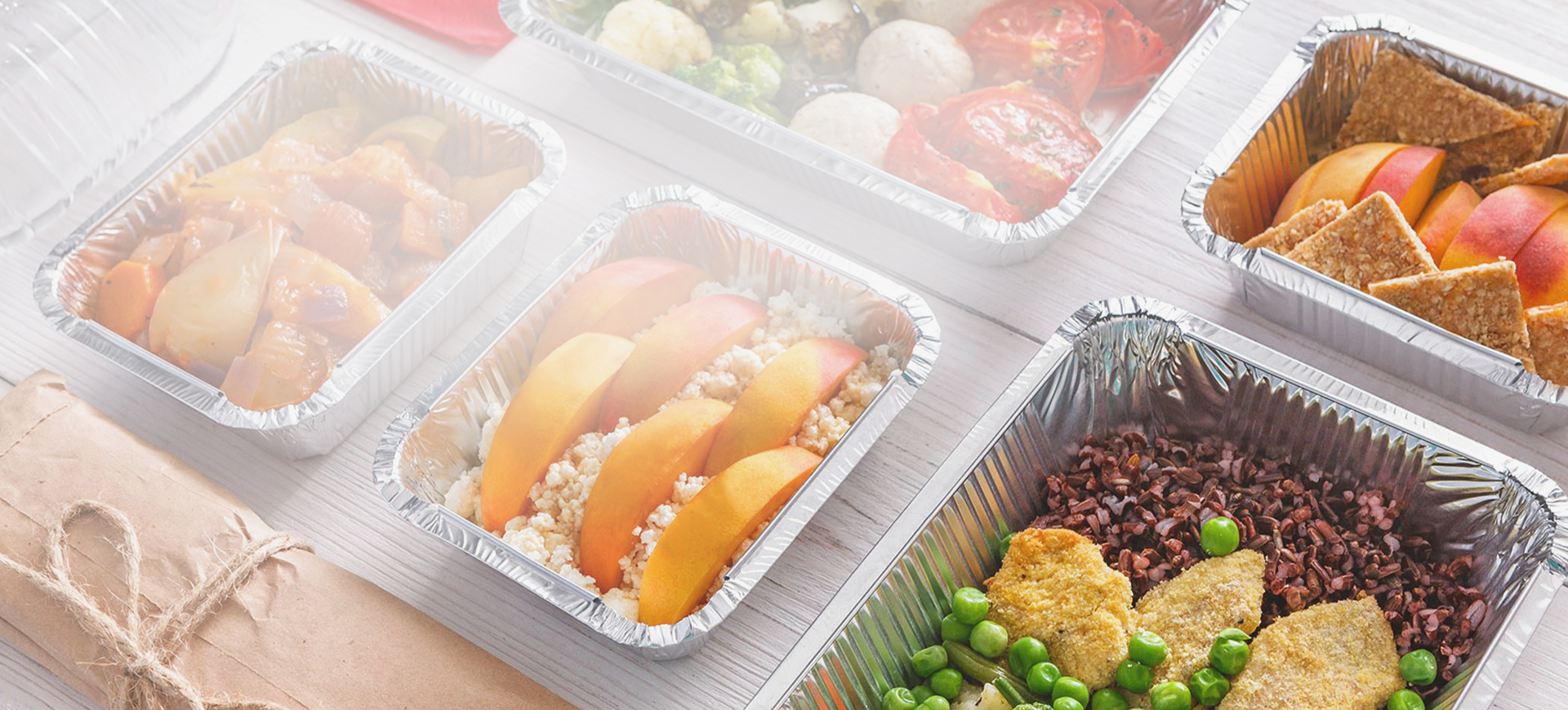 Hộp đựng thức ăn bằng giấy nhôm 
