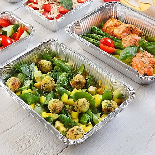 Hộp đựng thức ăn bằng lá nhôm