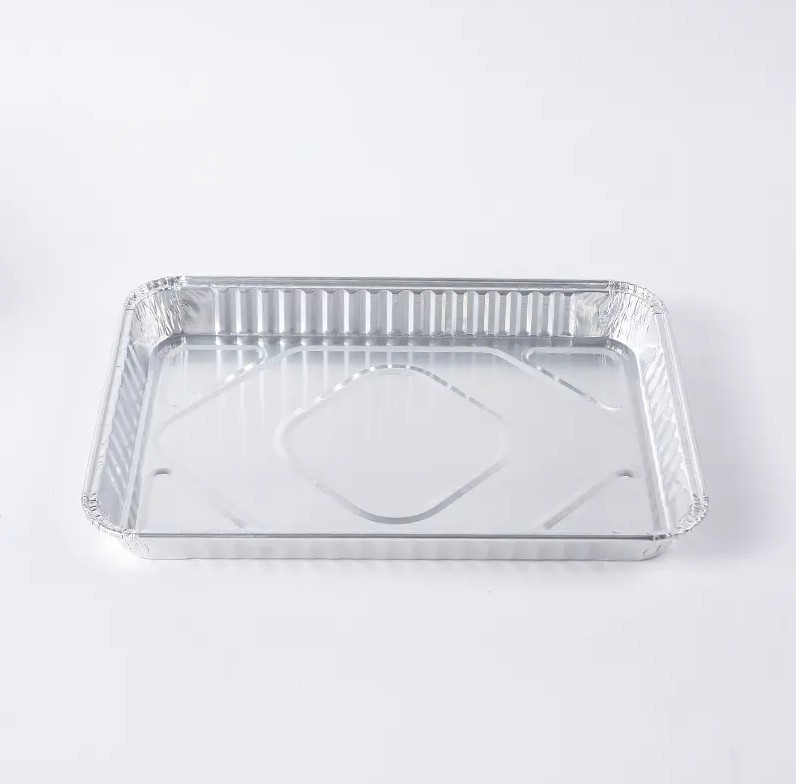Tác dụng của việc niêm phong mạnh mẽ của hộp đựng thức ăn bằng nhôm nhăn hình chữ nhật đối với khả năng bảo quản của chúng là gì?